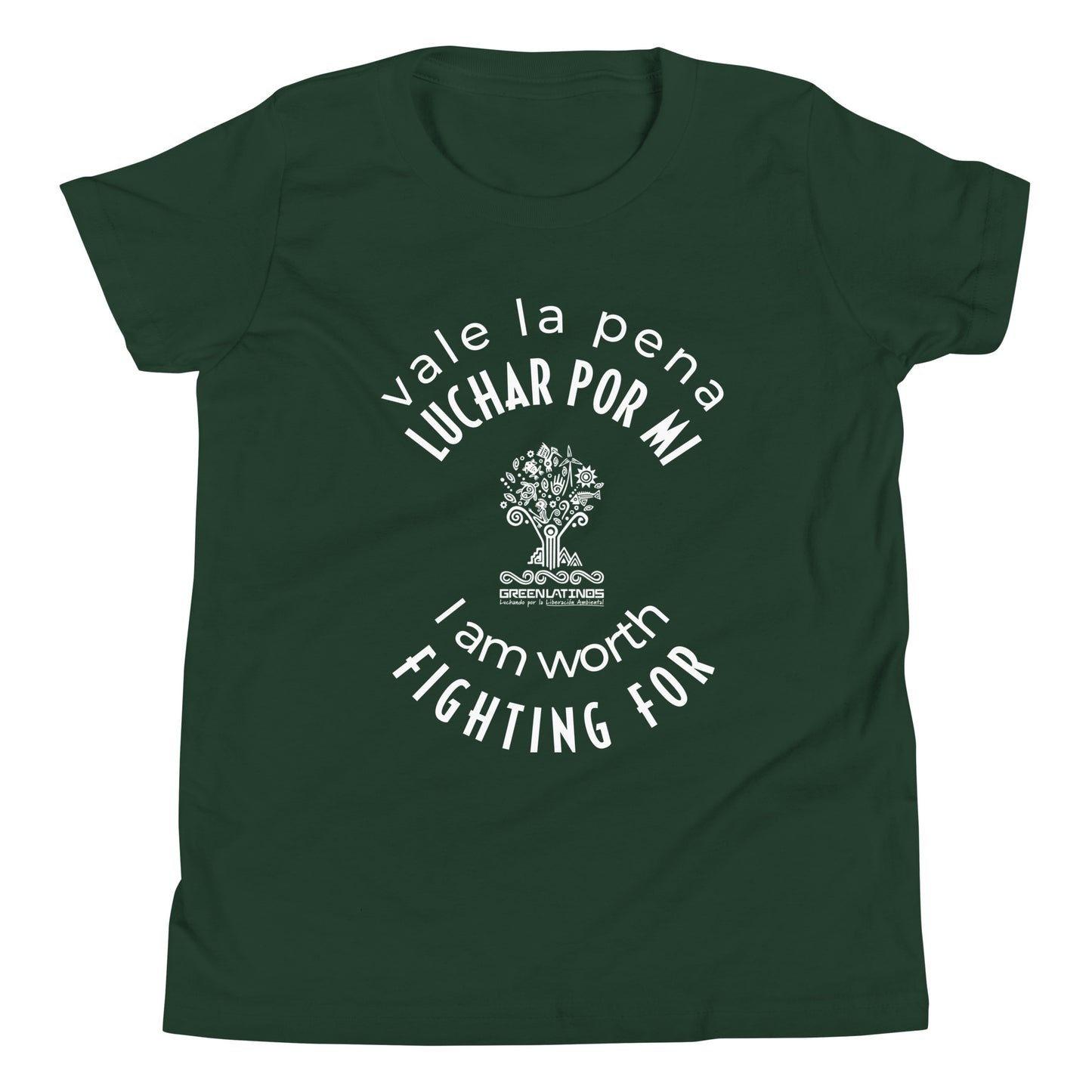GreenLatinos youth t-shirt